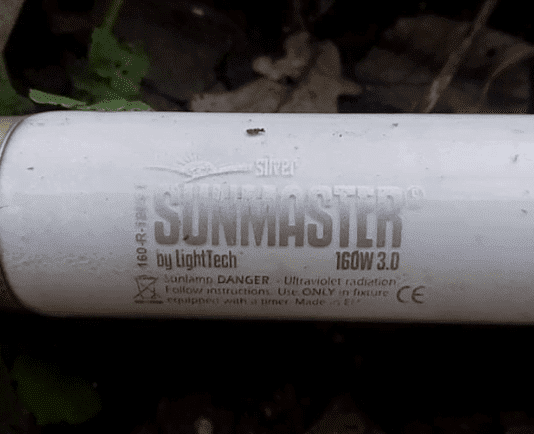 Свалка люминесцентных ламп в Сумской области